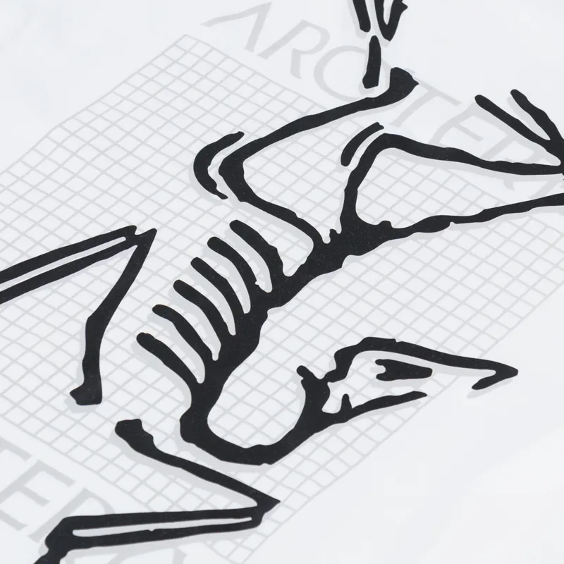 Arc'teryx Multi Bird Logo Long Sleeve T Shirt White Light-4