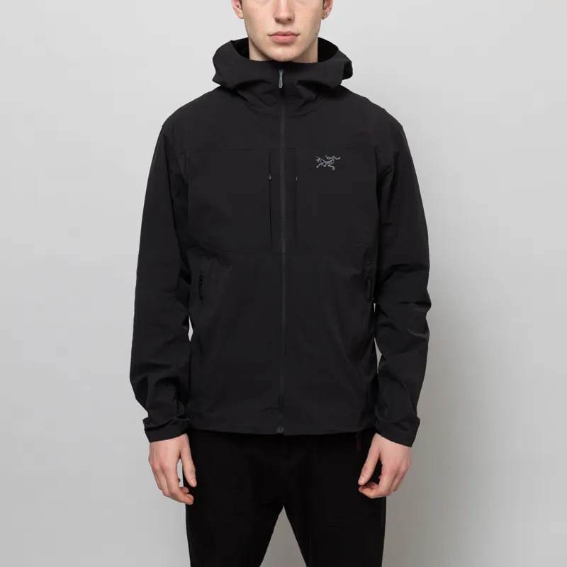 極美品/XL アークテリクス　Gamma Lightweight Hoody KURTKA GAMMA LIGHTWEIGHT HOODY-BLACK SAPPHIRE - Skalnik