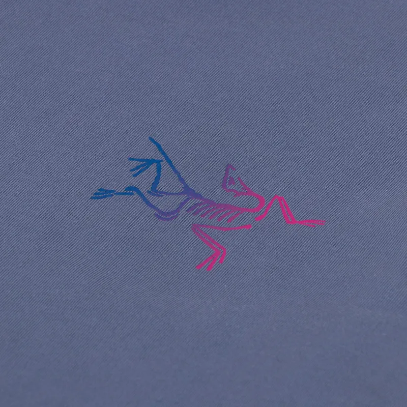 Arc'teryx Kragg Cotton Logo T Shirt Stratus Multi-5