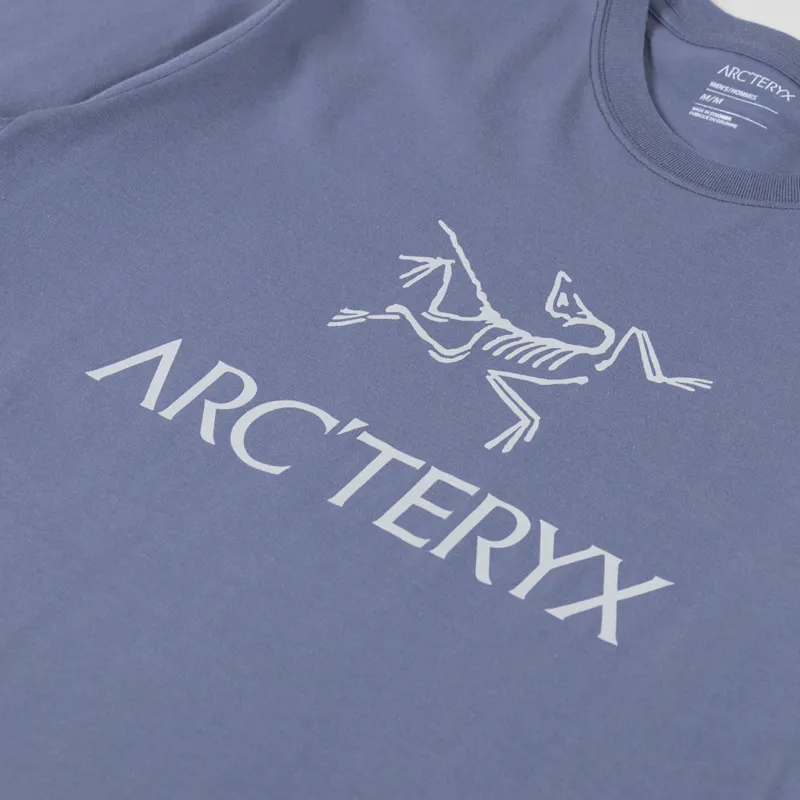 Arc'teryx Arc'Word Logo T Shirt Stratus Arctic Silk-2