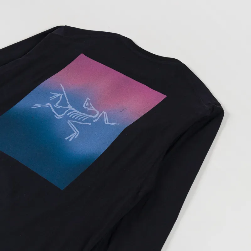 Arc'teryx Mens Kragg Cotton Heatmap Long Sleeve T Shirt Black