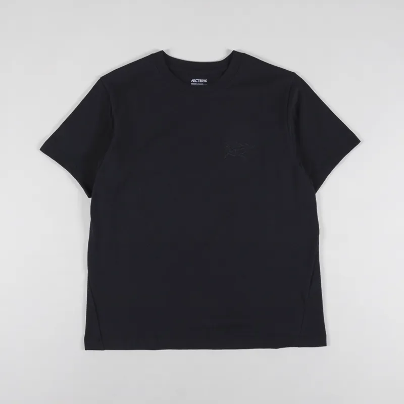 Arc'teryx Womens Kragg Little Bird T Shirt Black-4
