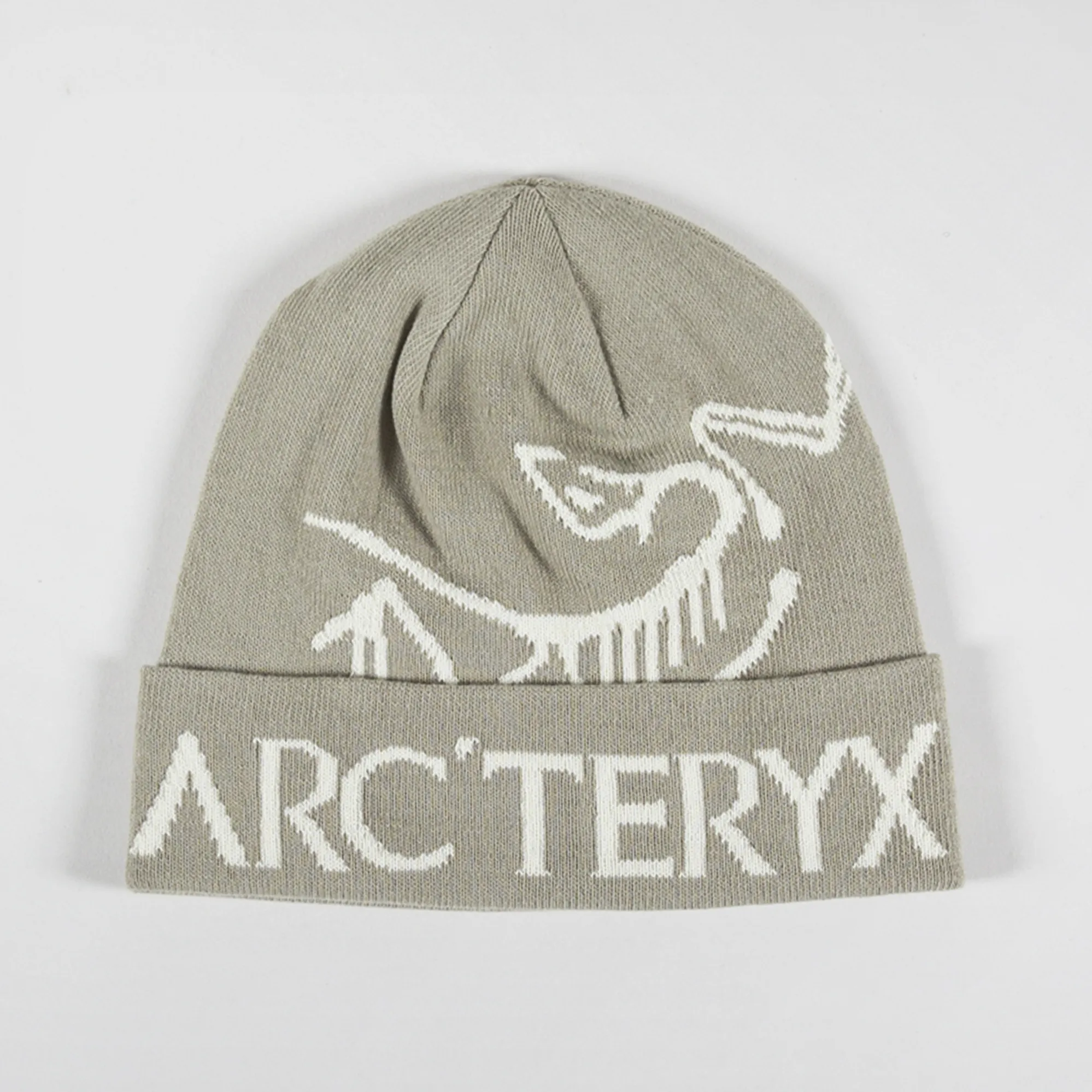 Arc'teryx Mens Bird Word Toque Beanie Beige Rune Arctic Silk