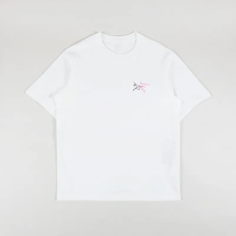 Arc'teryx Kragg Cotton Logo T Shirt White Light Soul-1