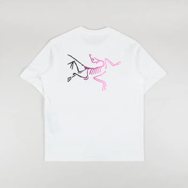 Arc'teryx Kragg Cotton Logo T Shirt White Light Soul