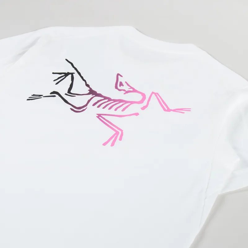 Arc'teryx Kragg Cotton Logo T Shirt White Light Soul-2