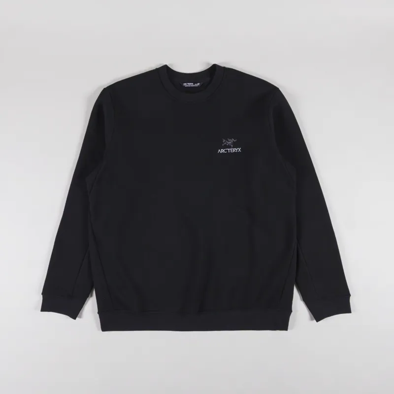 Arc'teryx Emblem Fleece Crew Black