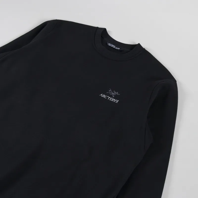 Arc'teryx Emblem Fleece Crew Black-2
