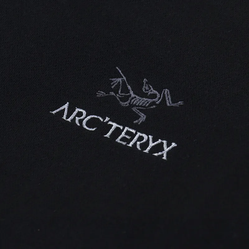 Arc'teryx Emblem Fleece Crew Black-5