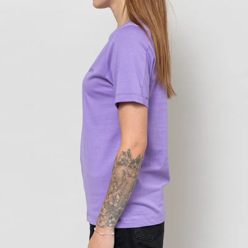 Arc'teryx Womens Kragg SL Cotton Emblem T Shirt Aster-2