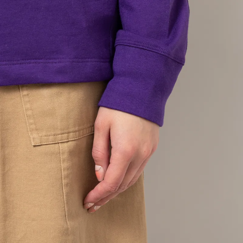 Arc'teryx Womens Kragg Cotton Bird Long Sleeve T Shirt Azalea Aster-7