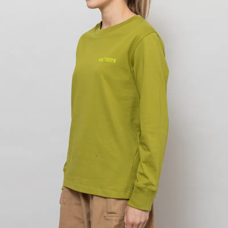 (取寄) アークテリクス レディース クラッグ Arc'teryx women Kragg Olive Moss/Olive Moss Arc'teryx Womens Kragg Cotton Bird Long Sleeve T Shirt Olive Moss
