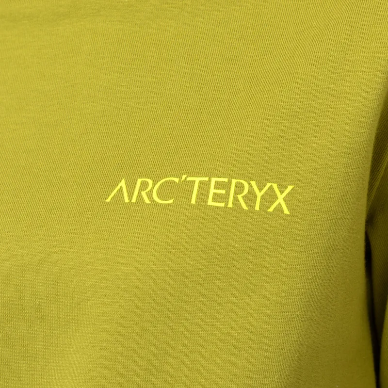 Arc'teryx Womens Kragg Cotton Bird Long Sleeve T Shirt Olive Moss Euphoria-6