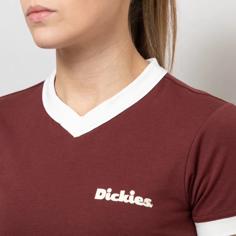 Dickies Womens Slayden Ringer T Shirt Andorra-5