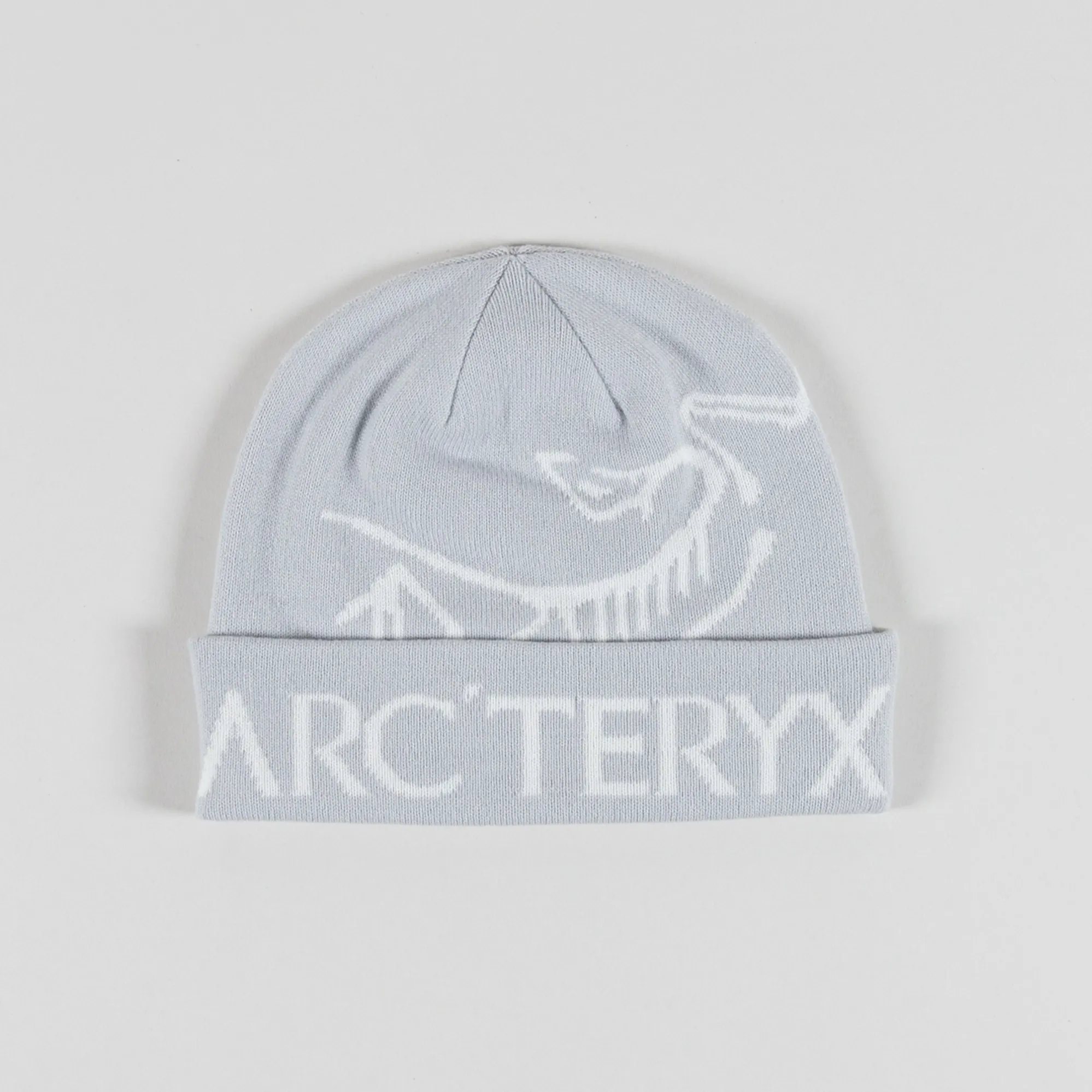 Arc'teryx Mens Bird Word Toque Knit Beanie Solitude Arctic Silk