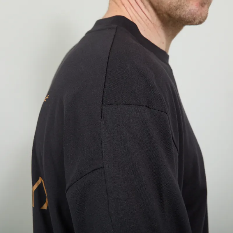 Arc'teryx Kragg SL Cotton Bird Word T Shirt 24k Black-6