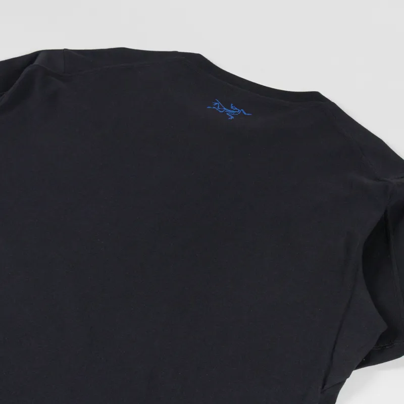 Arc'teryx Kragg Cotton Lithographica T Shirt Black-3