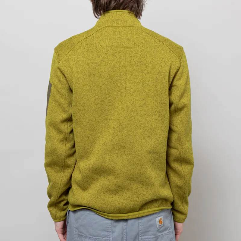 Arc'teryx Covert Half Zip Fleece Olive Moss Heather-3