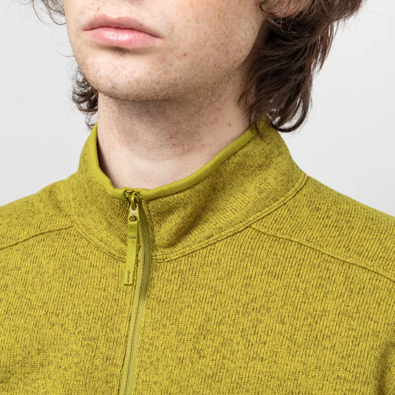 Arc'teryx Covert Half Zip Fleece Olive Moss Heather-5