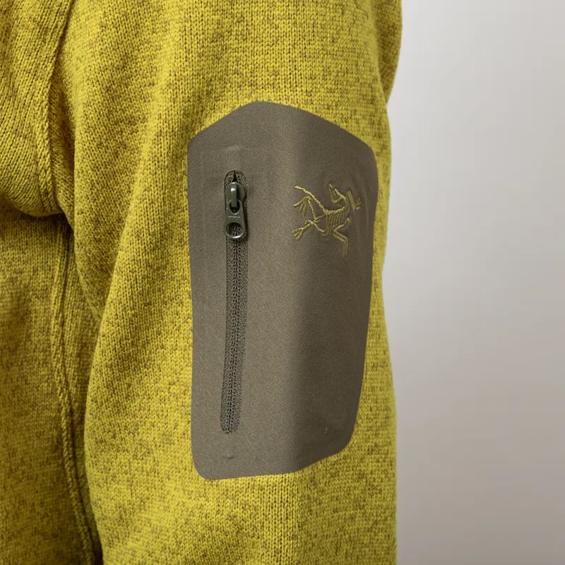 Arc'teryx Covert Half Zip Fleece Olive Moss Heather-6