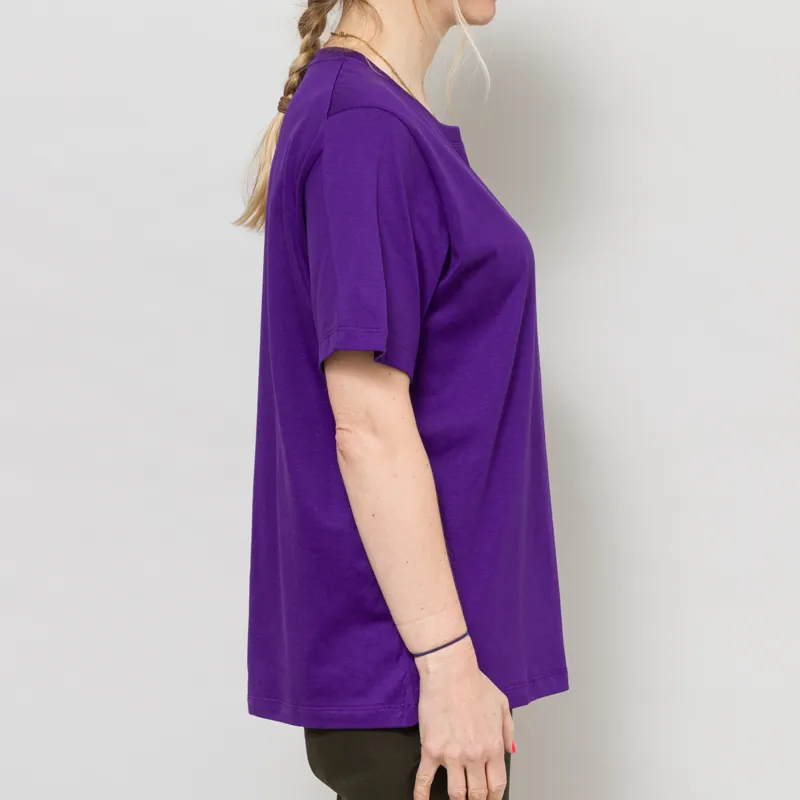 Arc'teryx Womens Kragg SL Cotton Emblem T Shirt Azalea-4