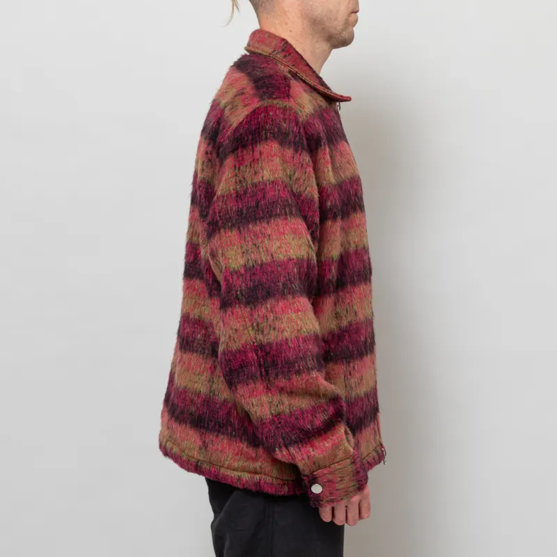 Huf Megablast Plaid Jacket Berry-5