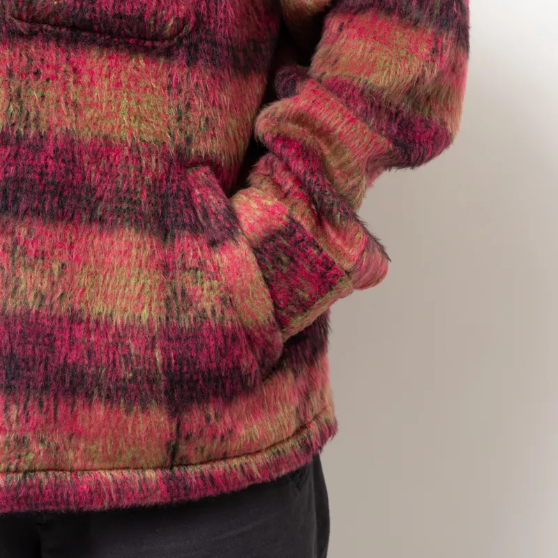 Huf Megablast Plaid Jacket Berry-10