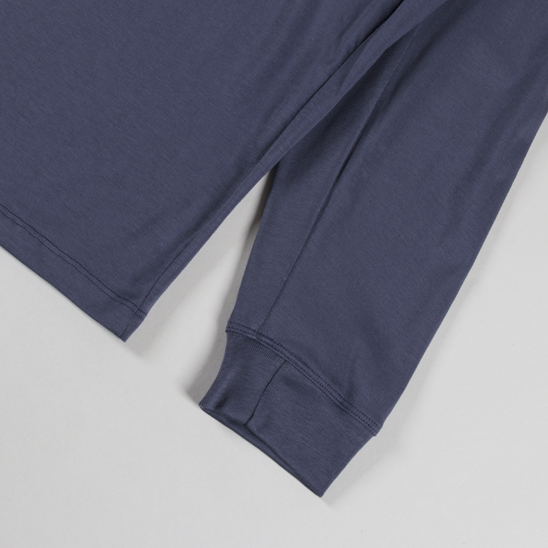 Arc'teryx Kragg SL Cotton Bird Tile Long Sleeve T Shirt Dark Stratus Euphoria-7