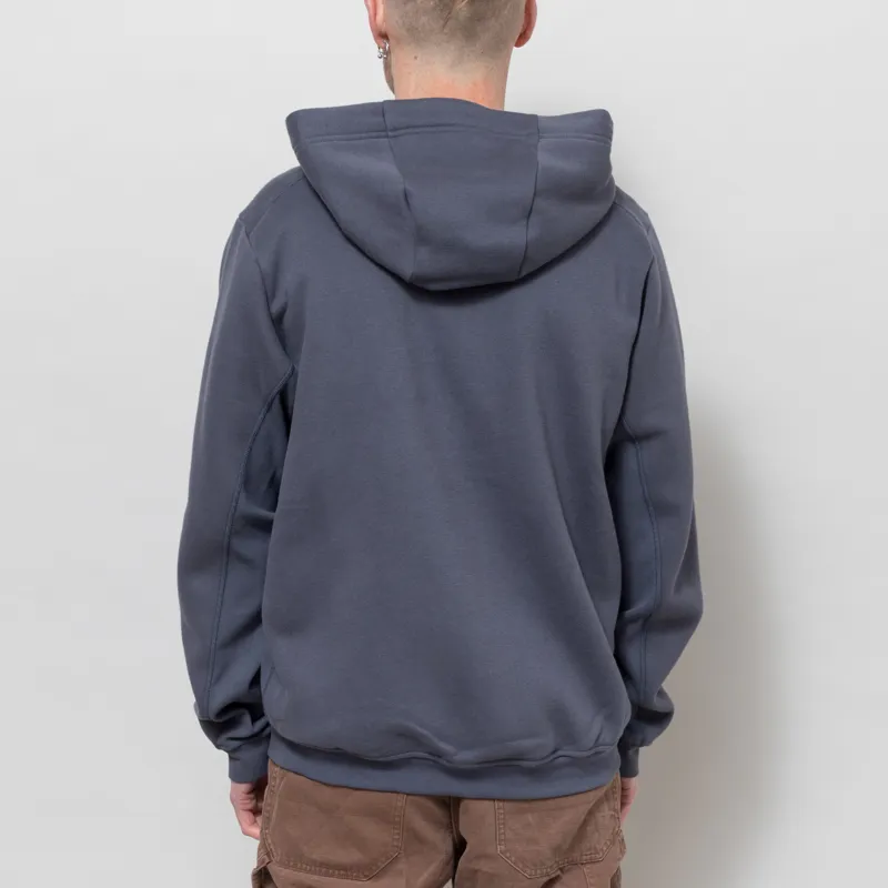 Arc'teryx Emblem Fleece Full Zip Hoodie Dark Stratus-3