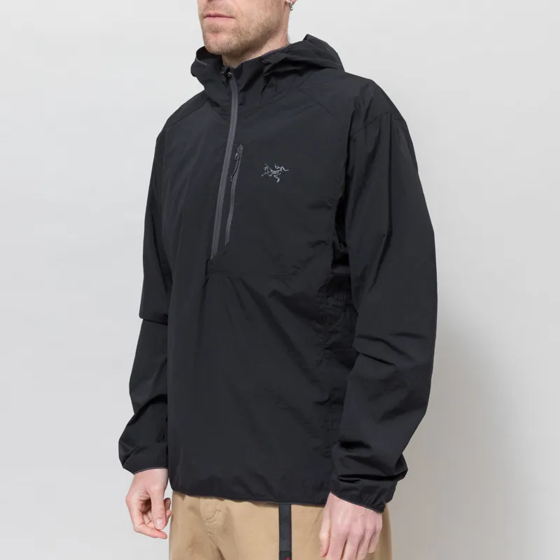 Arc'teryx Ossa Half Zip Hoody Black-1