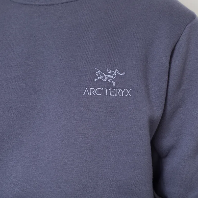 Arc'teryx Emblem Fleece Crew Dark Stratus-3