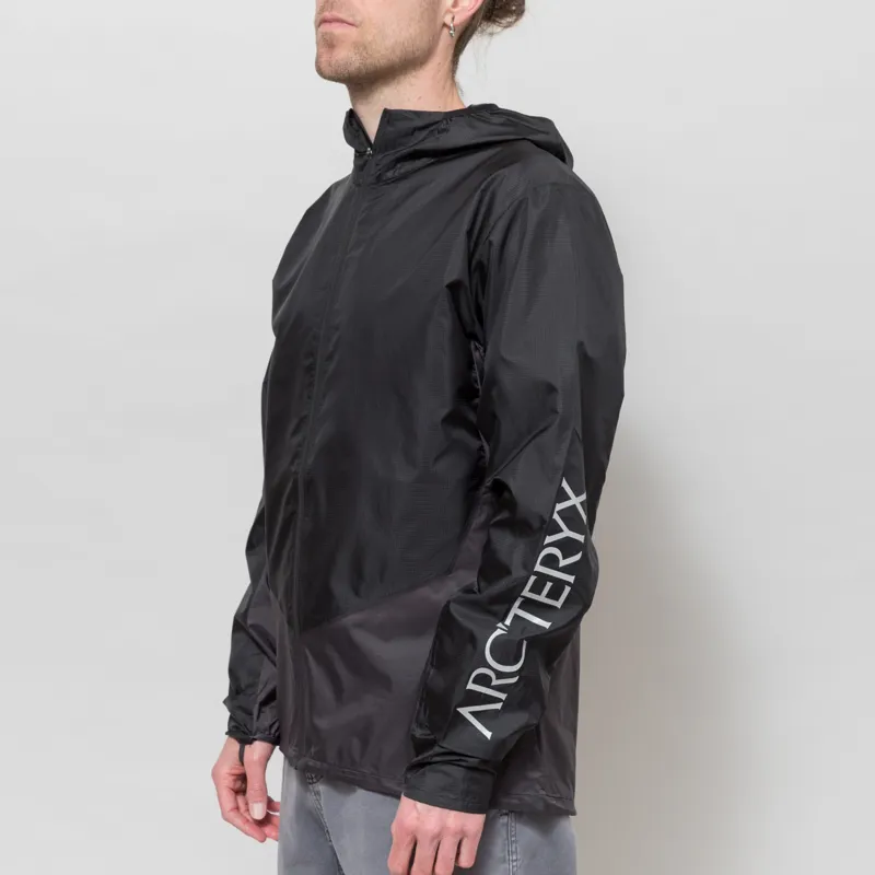 Arc'teryx Norvan Windshell Hoody Black Graphite-1