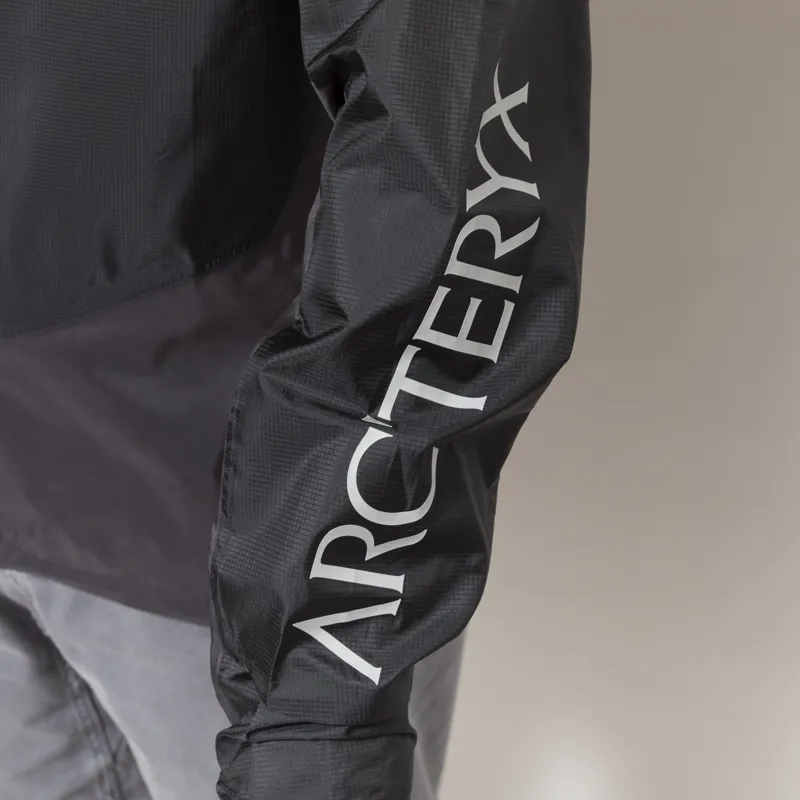 Arc'teryx Norvan Windshell Hoody Black Graphite-5