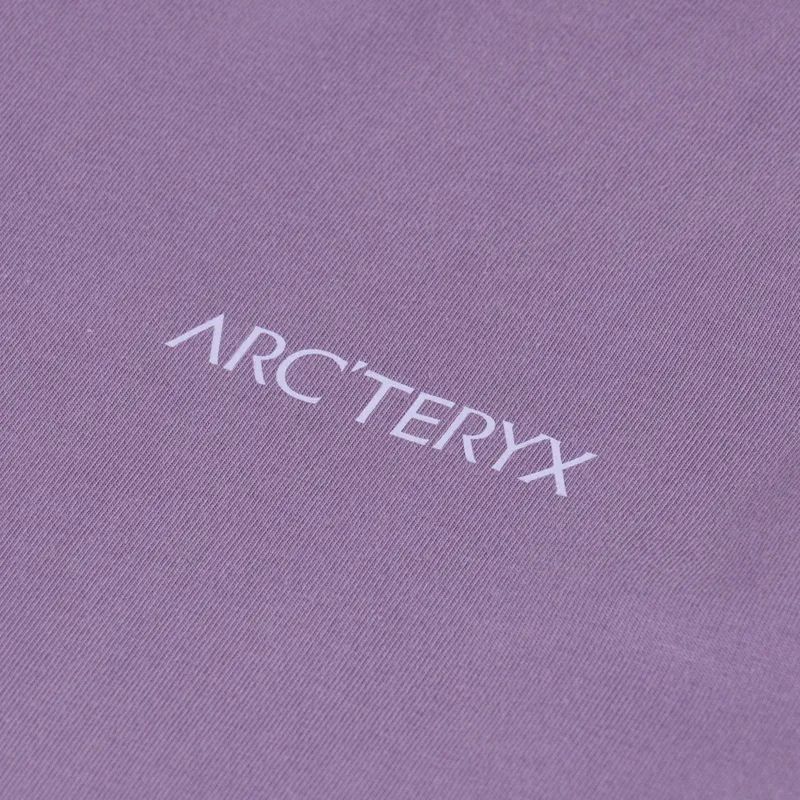Arc'teryx Womens Kragg Cotton Bird Long Sleeve T Shirt Light Moondrop-5