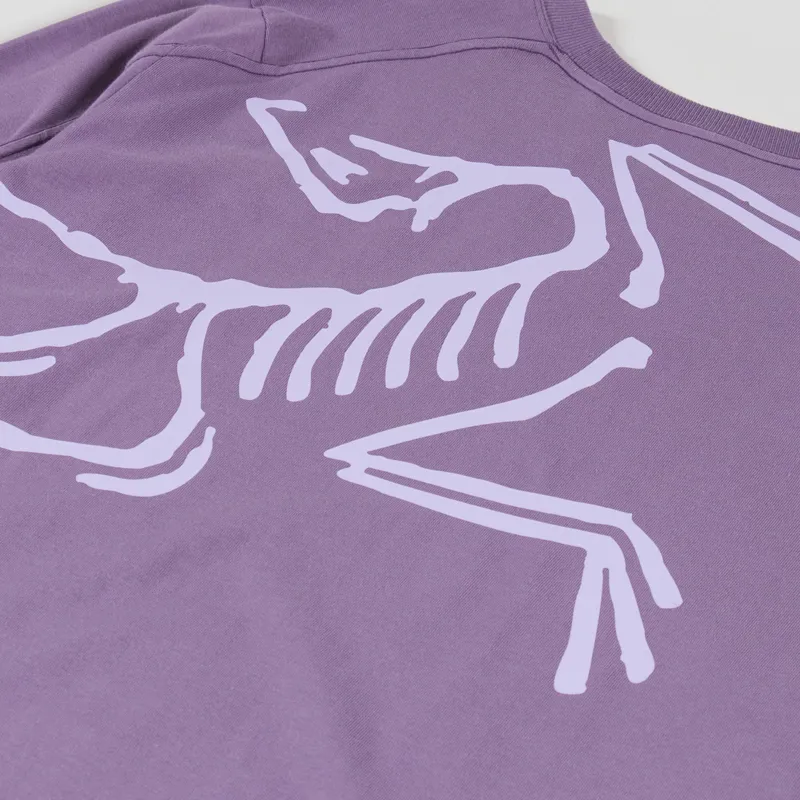 Arc'teryx Womens Kragg Cotton Bird Long Sleeve T Shirt Light Moondrop-4