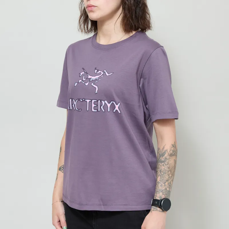 Arc'teryx Womens Kragg SL Cotton Heatmap T Shirt Light Moondrop-1