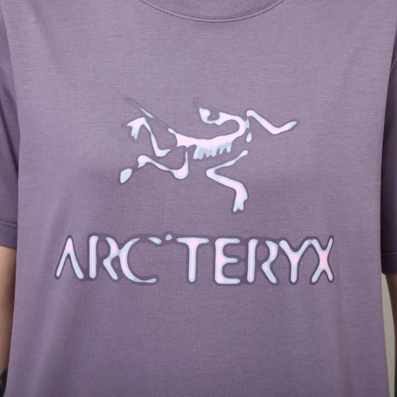 Arc'teryx Womens Kragg SL Cotton Heatmap T Shirt Light Moondrop-4