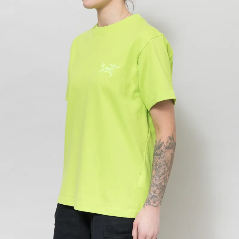 Arc'teryx Womens Kragg Little Bird T Shirt Mantis-1