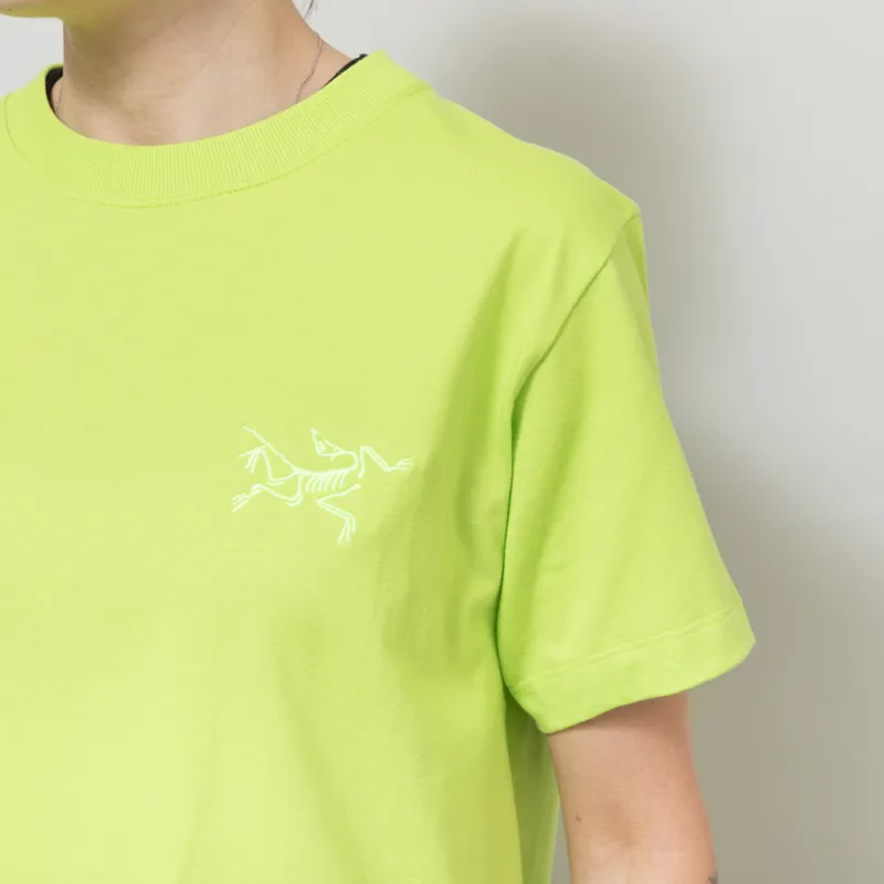 Arc'teryx Womens Kragg Little Bird T Shirt Mantis-5