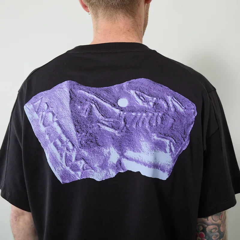 Arc'teryx Kragg SL Cotton Jug T Shirt Black Violectric-3
