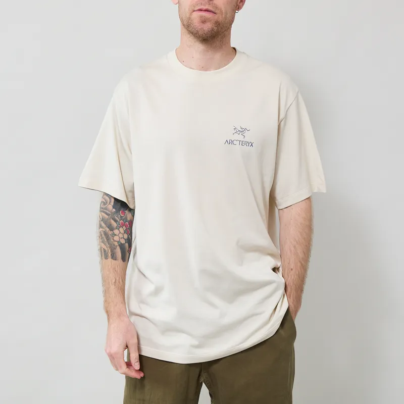 Arc'teryx Kragg SL Cotton Jug T Shirt Sea Salt Vitality-2