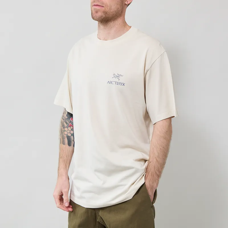 Arc'teryx Kragg SL Cotton Jug T Shirt Sea Salt Vitality-1