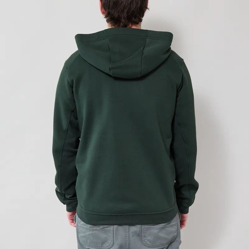 Arc'teryx Emblem Fleece Full Zip Hoodie Dark Jade-2