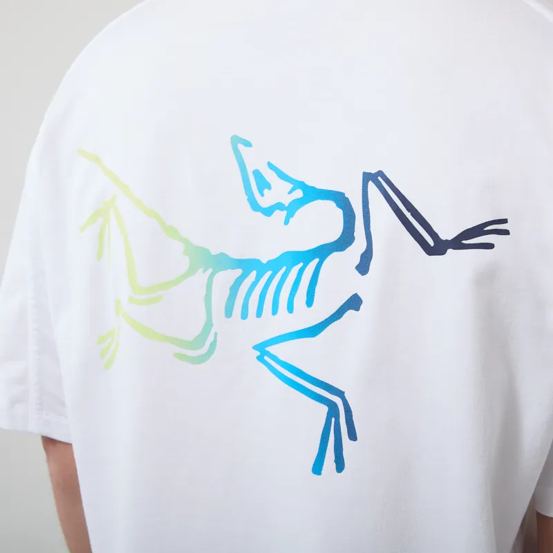 Arc'teryx Kragg Cotton Logo T Shirt White Light-3