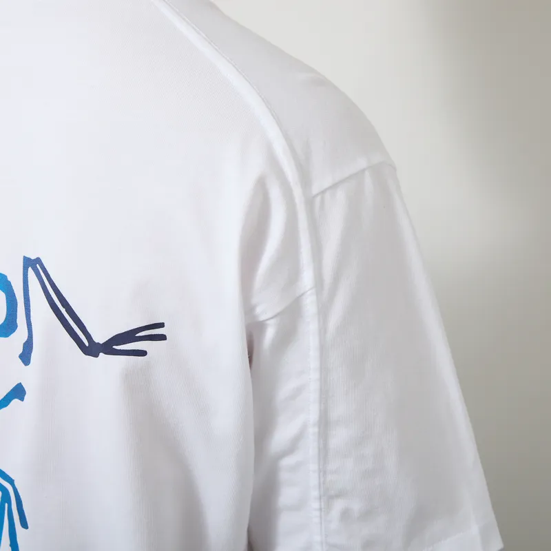 Arc'teryx Kragg Cotton Logo T Shirt White Light-4