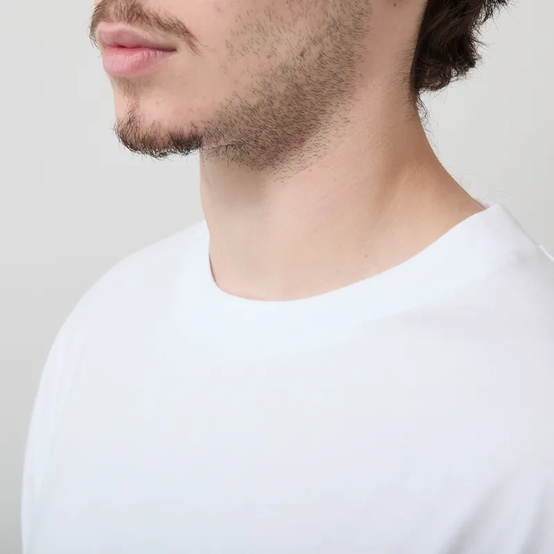 Arc'teryx Kragg Cotton Logo T Shirt White Light-5