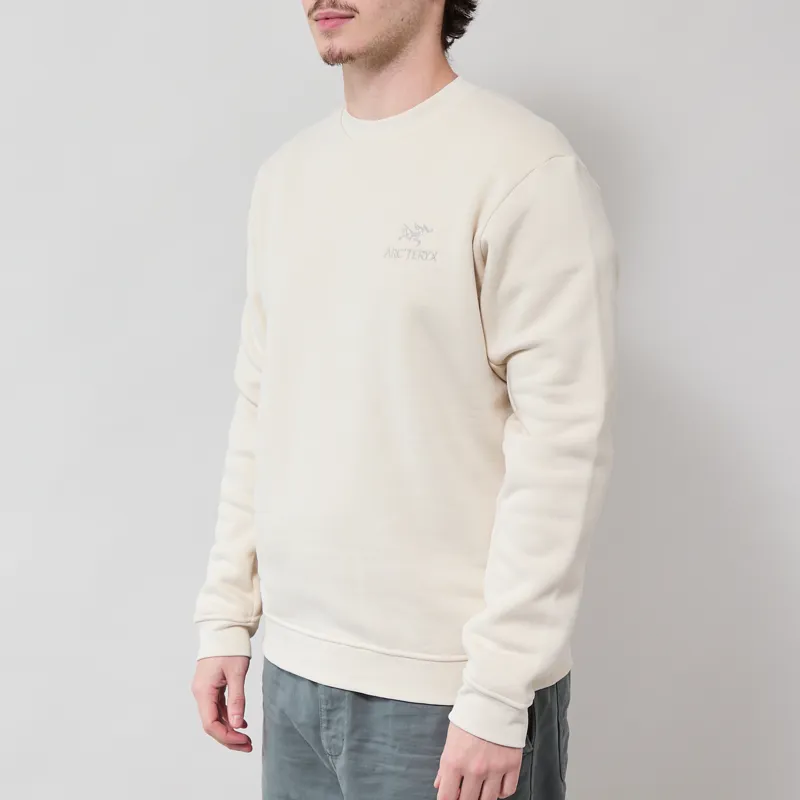 Arc'teryx Emblem Fleece Crew Sea Salt-1