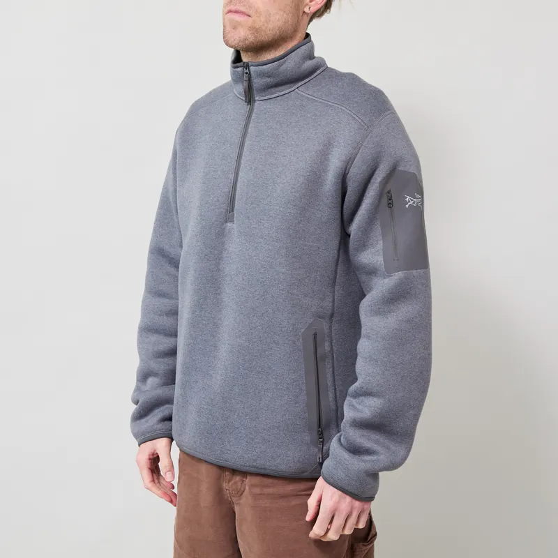 Arc'teryx Covert Half Zip Void Heather-1