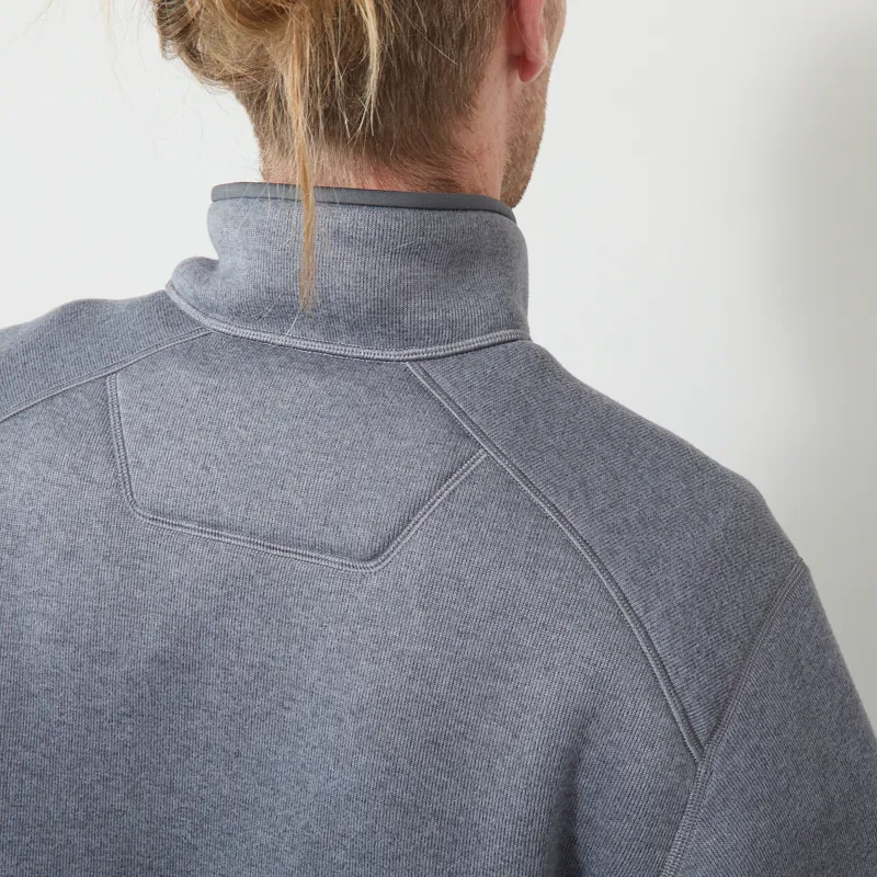 Arc'teryx Covert Half Zip Void Heather-4