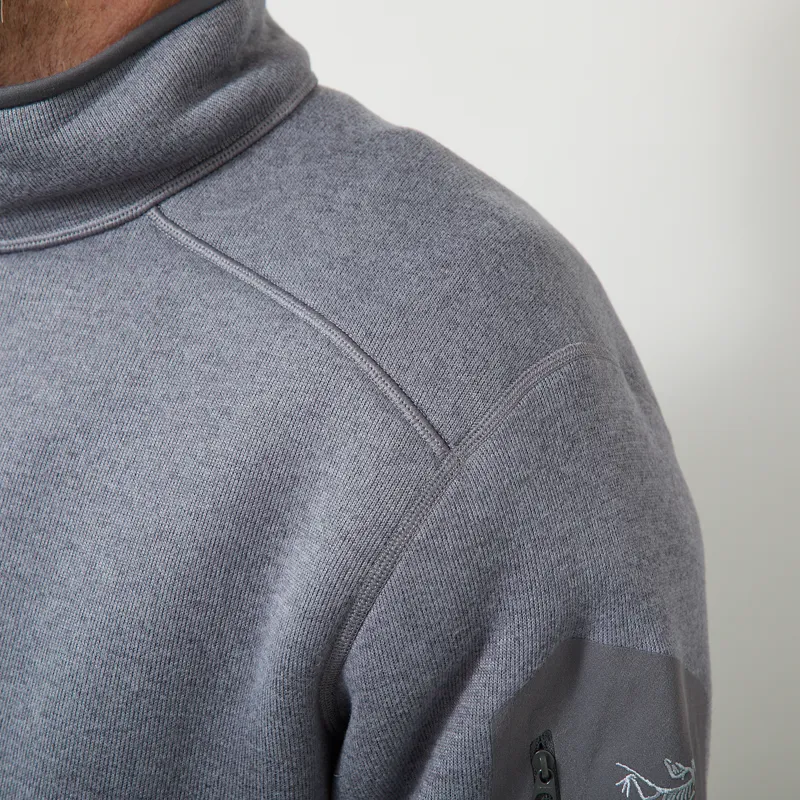 Arc'teryx Covert Half Zip Void Heather-8